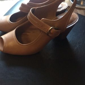 Clark’s leather heels